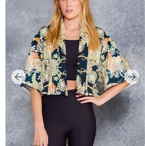 Blackmilk Mucha Black Kimono Jacket